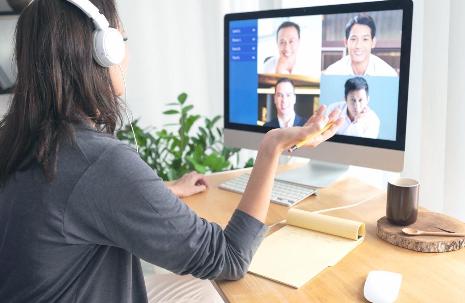 Financial charts and analytics display